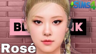 The Sims 4 : BLACKPINK ROSÉ CAS | สร้างโรเซ่