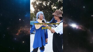 cosplayer rimuru tempest niat banget bikin kostum sendiri