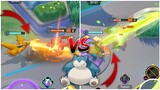 Hyper beam vs Solar beam | Which attack can kill Snorlax first | Pokemon unite