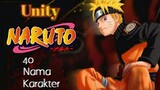 Parodi lagu Unity versi 40 nama karakter Naruto Cover Parody