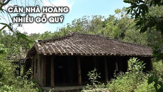 Khám Phá Căn Nhà Hoang Bên Trong Nhiều Gỗ Quý, Địa Thế Rất Đẹp Cây Cối Thì Um Tùm