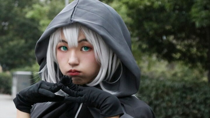 【Cosplay-Grey】Ini adalah foto pemandangan anak biru