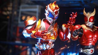 [Hoạt hình stop-motion] Một cuộc chiến nảy lửa Kamen Rider Kuuga VS Chiến binh bọc thép LAVA&KUUGA-S