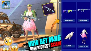 🔥Pubg Mobile Lite - M416 Glacier Skin In 800₹ 🤑 Scam | Pubg Lite Me Gun Skin Kaise Le