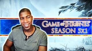 GAME OF THRONES SEASON 5 EPISODE 1 REACTION! The wars to come!