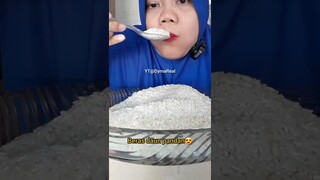 DYMA |ASMR RAW RICE EATING |Makan Beras | asmrrawriceeating| #asmrsounds  #asmr #shorts #mukbang(2)