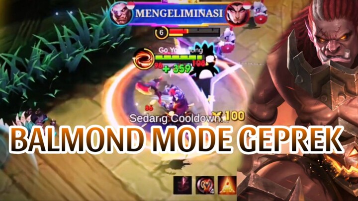 BALMOND MODE GEPREK