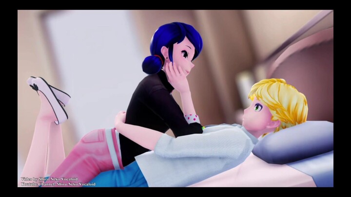 Ladybug MMD kiss scene