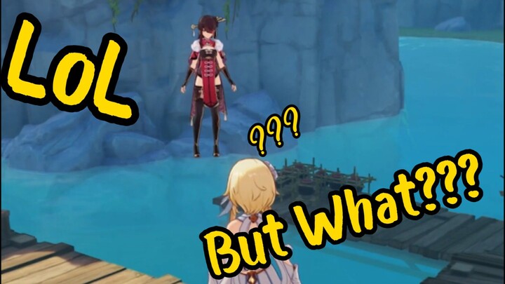 Aku menemukan bug konyol di genshin impact