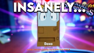 Showcasing New Shiny Boxo Is INSANELY... In Anime Adventures Update 18!