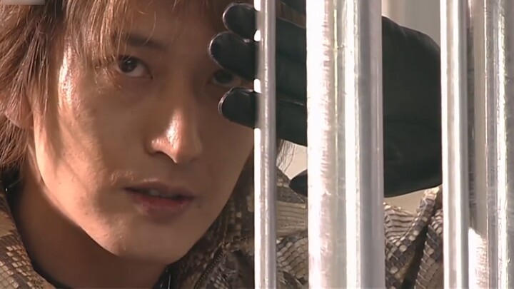 Famous scenes from Kamen Rider Ryuki: Voting is coming (Snake uncle's handsome face)