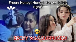 [FreenBecky] Becky’ Was Flabbergasted after Freen said “Honey! Honey! Is this right?” to her 🥹
