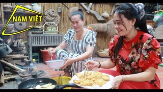 Anh chị 3 vô tình về gặp món ngon - Nam Việt 43