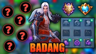 Badang Best Build 2022 | Top 1 Global Badang Build | Badang - Mobile Legends | MLBB