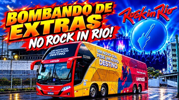 Bombando de extras! ROCK IN RIO 2026