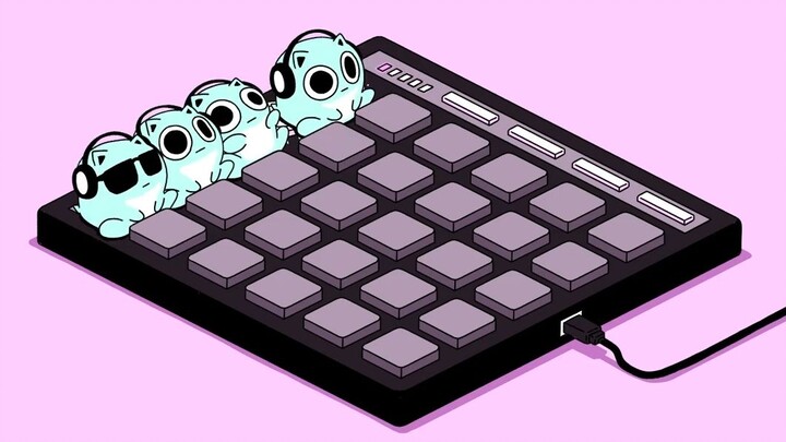 [E02] So cute, little head, moving to the beat, can't stop!
