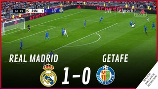 REAL MADRID vs. GETAFE [1-0] • MATCH HIGHLIGHTS | VideoGame Simulation & Recreation