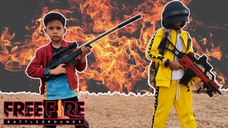 หนังสั้น เอาชีวิตรอด ฟีฟายในชีวิตจริง Ep.1 l FreeFire NERF WAR FREE FIRE IS REAL BATTLE