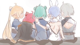 Hololive members' tweets after Lucia's contract termination announcement