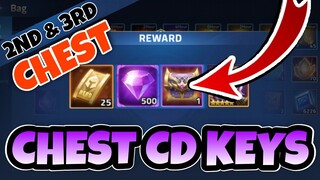 3RD & Final CHEST CODES MLA | Mobile Legends Adventure CD KEYS 2021