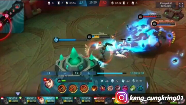 x borg mainac Mode brawl | Mobile Legends