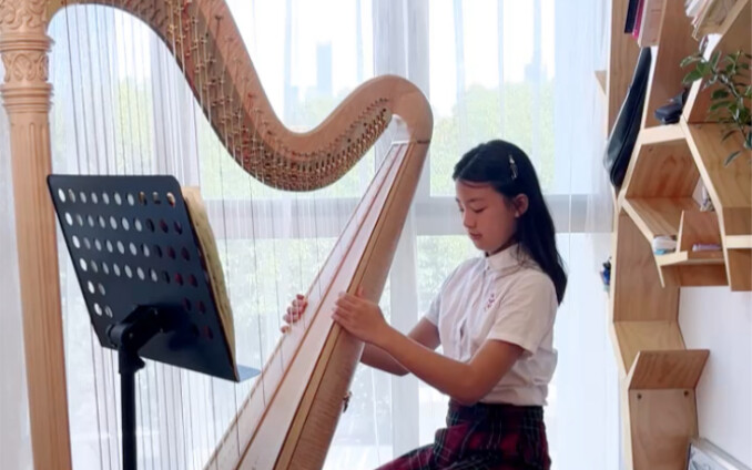 英皇踏板竖琴六级曲 Pozzoli: No. 12  26/30