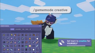 CREATIVE MODE... (Roblox Bedwars)