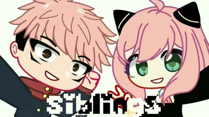 meme พี่น้อง//ft anya x itadori//
