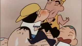 "Pengeditan adegan terkenal Crayon Shin-chan" menyambut para pria