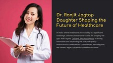 Dr. Ranjit Jagtap Daughter Shaping the Future of Healthcare