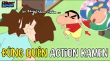Nhớ phải xem Action Kamen & Học cách gây thiện cảm | Shin Cậu Bé Bút Chì | Xóm Anime