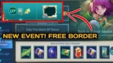 HOW TO GET NEW FREE BORDER IN MOBILE LEGENDS