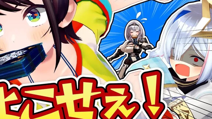 [hololive mini-theater] [อนิเมชั่น] มีอาหารที่ได้รับจากพงศาวดารเท่านั้นหรือ?!