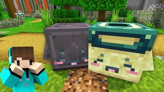 MENCULIK KAWANAN BLOCK UNYU TERKUAT SUPRANATURAL ! Minecraft Block Animal S2 #6