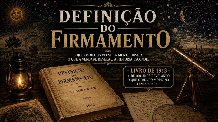 Livro com definição do Firmamento de 1913