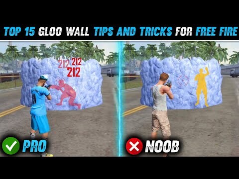 TOP 15 GLOO WALL TIPS AND TRICKS FOR FREE FIRE | FREE FIRE TIPS AND TRICKS | DDG GAMERS