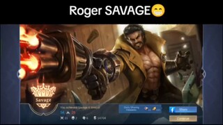 Savage moment roger #mlbbhiglights #mobilelegendsPH