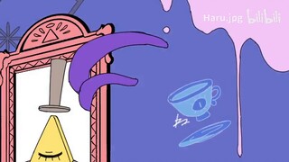 [ลายมือ] ความอยู่รอดของสามเหลี่ยมสีเหลืองนับพันปี [Bill Cipher/Weird Town]