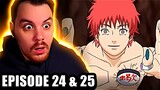 He's A Human Puppet?! | Naruto Shippuden Episode 24 & 25 REACTION