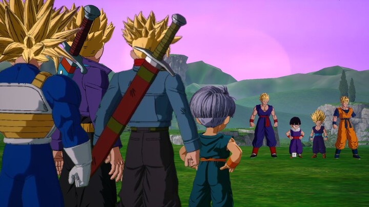 Trunks All Form VS Gohan All Form