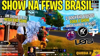 AVEEE MARIA! 2 BOOYAHS EPICOSS!!! FLUXO DEU SHOW NA FFWS AMASSANDO GERAL! PAIN, LOS, TS ANTIGA LBFF!