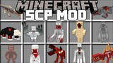 Minecraft SCP MONSTER EXPERIMENT MOD / FIGHT OFF SCP CREATURES BEFORE THEY KILL YOU!! Minecraft Mods