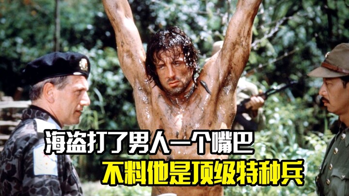 The pirate slaps the man—and suddenly realizes he’s a top-tier special forces operative! An action-p