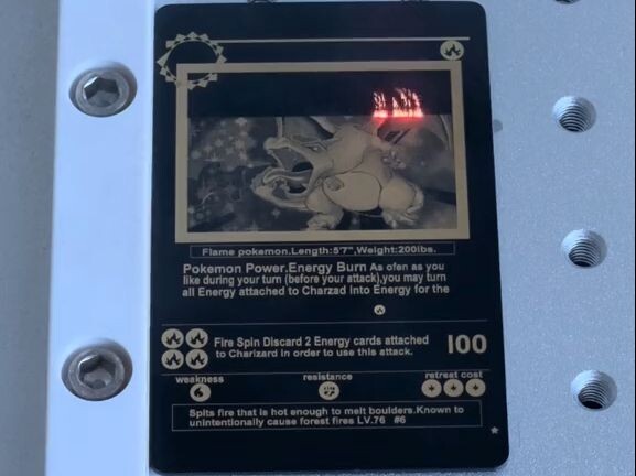 Buat Kartu Naga Nafas Api Kustom