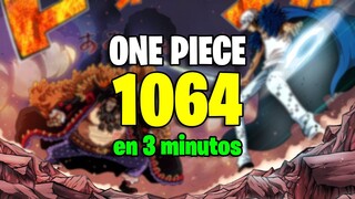 ONE PIECE 1064 en 3 MINUTOS !! Tra F algar | Full Haki Marco