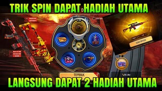 TRIK 1 KALI SPIN WOODPECKER RED ROBSTER EVENT RELOAD TARGET FREE FIRE | TRIK SPIN