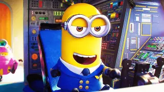 MINIONS: THE RISE OF GRU Clip - "Minions Flying A Plane" (2022)