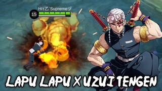 SCRIPT SKIN LAPU LAPU X UZUI TENGEN FULL EFFECTS NO PASSWORD - MOBILE LEGENDS