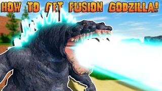 HOW TO GET LIMITED FUSION GODZILLA BADGE! | Roblox Kaiju Kewl!