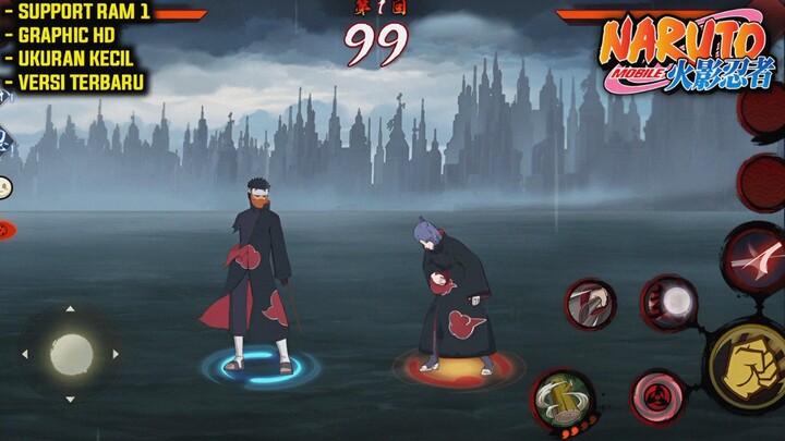 Game Naruto Mobile Fighter Offline Graphic HD Ukuran Kecil